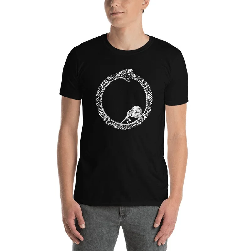 Sisyphus in Ouroboros - Premium T-Shirt Terry Blend Velvet Blend Canvas Blend