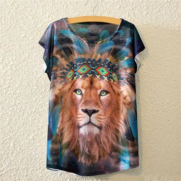 Summer Happy T Shirt Denim Fabric Leather Fabric Suede Fabric