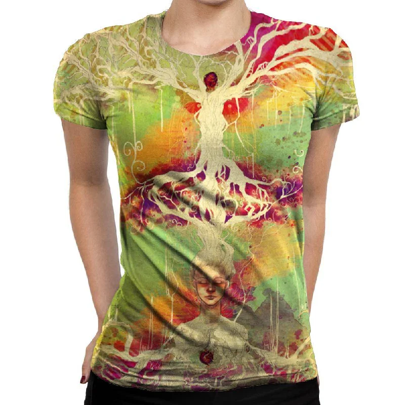 Unity Of Life Womens T-Shirt Elasticated Padded Insulated