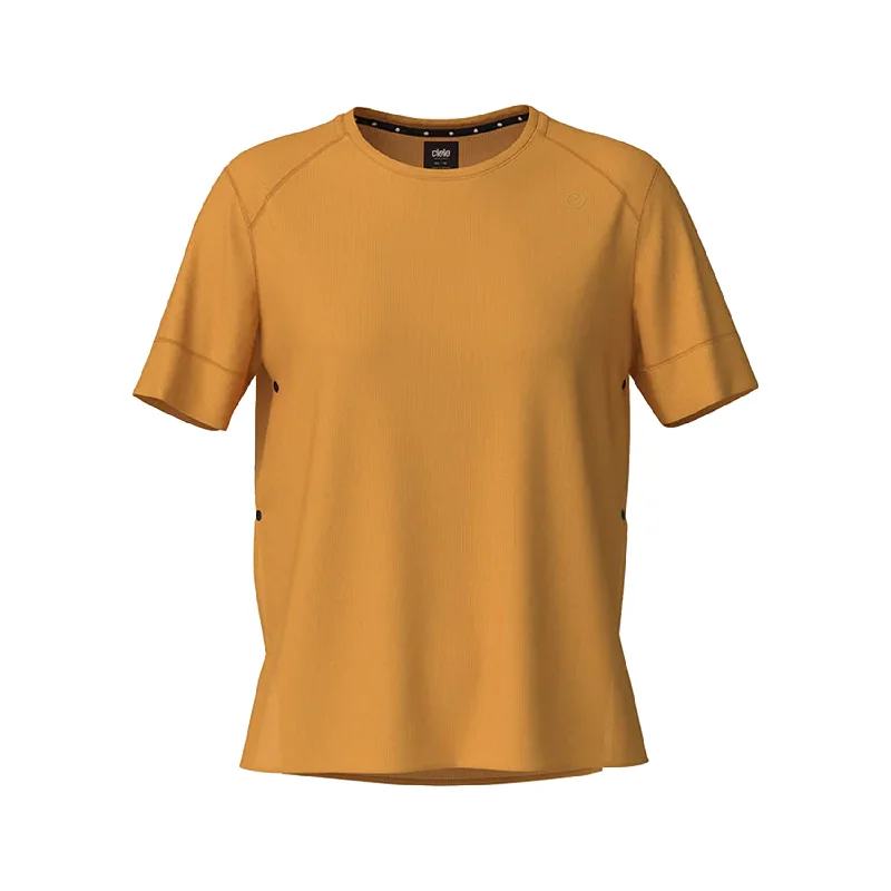 Womens Ciele Athletics FSTTShirt (2022) Notch Collar Peter Pan Collar Cowl Neck