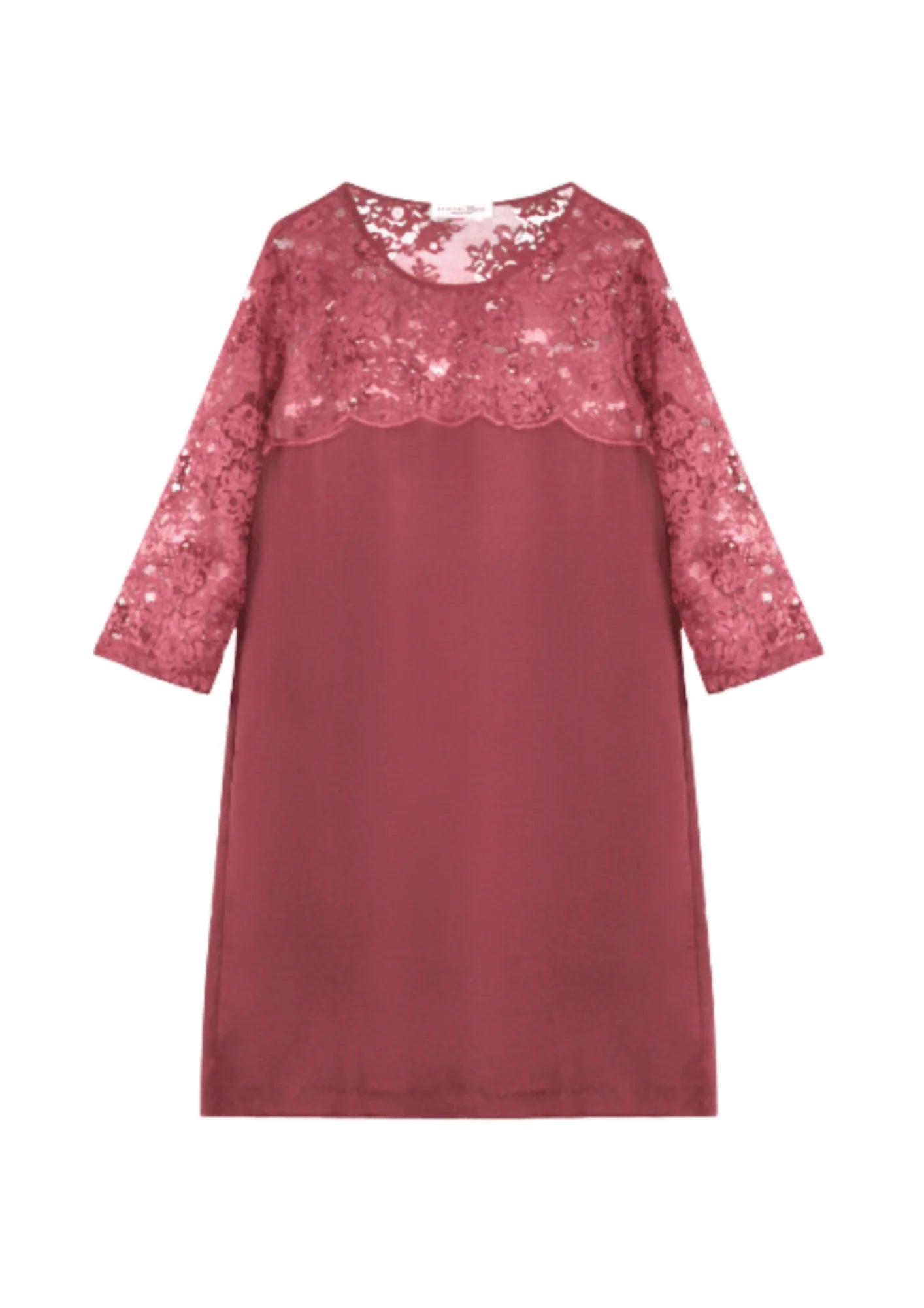 RED LACE DRESS