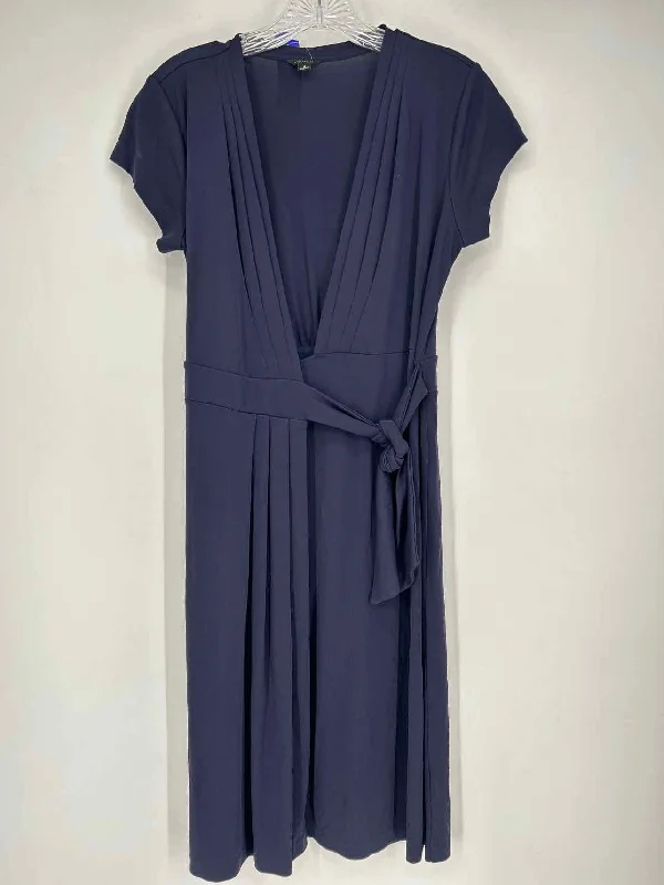 Ann Taylor Size 4 Navy Dress