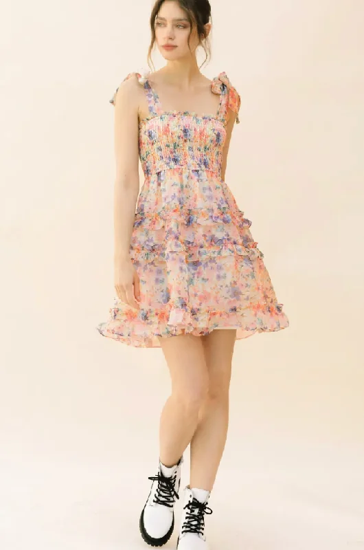 Bethany Mini Dress Classic Casual Mini Dress