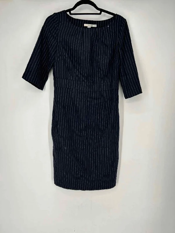 Boden Size 6 Pinstripe Wool Blend Dress