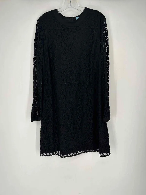 CeCe Size L Black Lace Dress