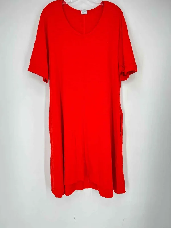 Chicos Size 3 Orange Dress
