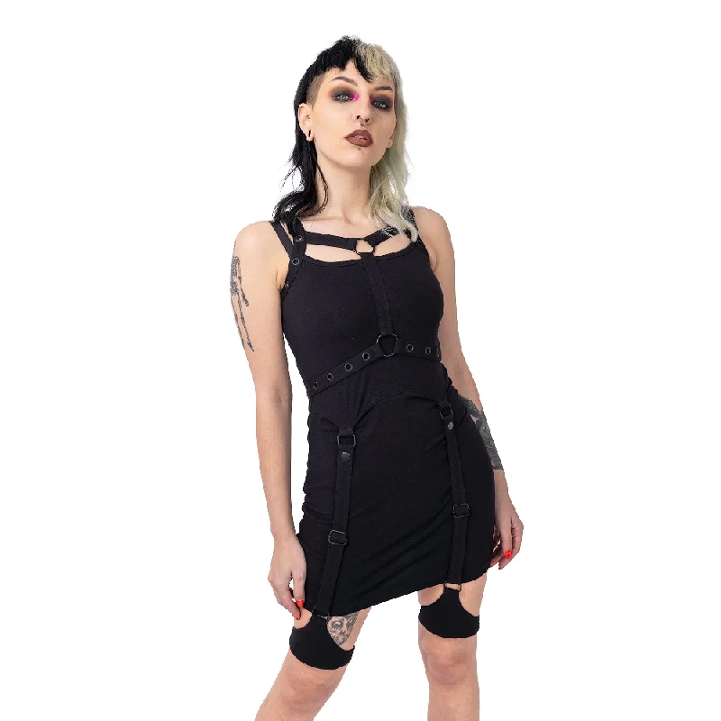 CONSPIRACY DRESS - BLACK