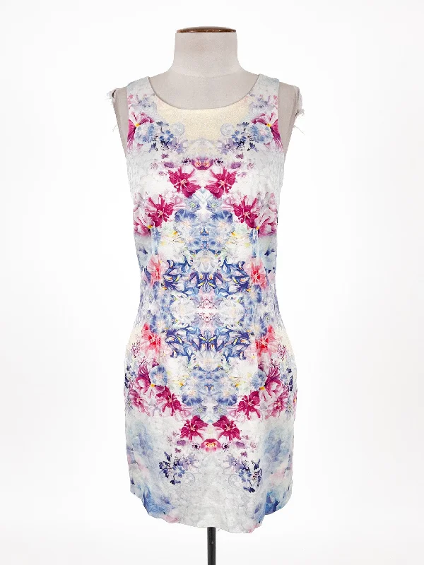 Forever New | Multicoloured Cocktail/Workwear Dress | Size 8