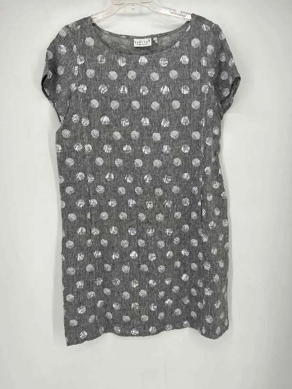 Habitat Size M Gray Print Dress