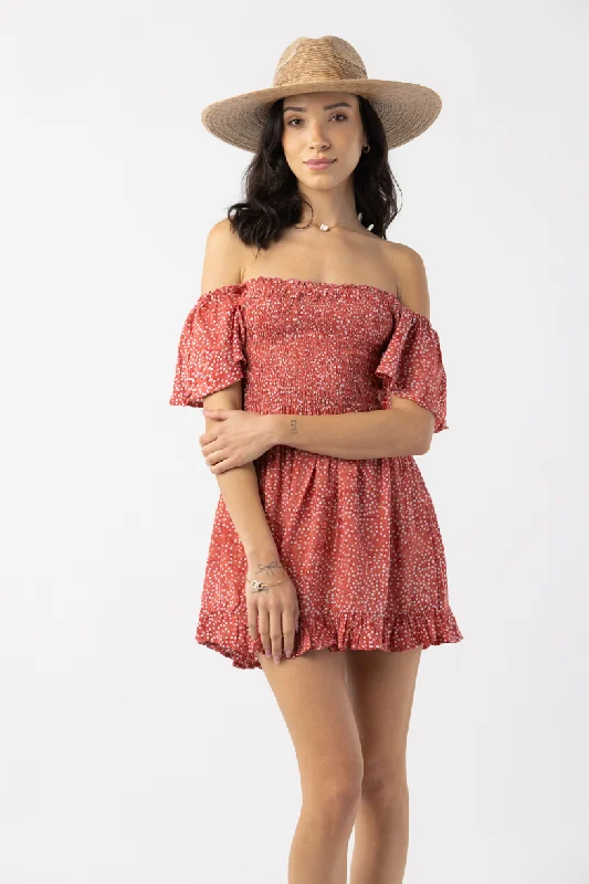 Hendrix Mini Dress Comfortable Zip-Up Mini Dress