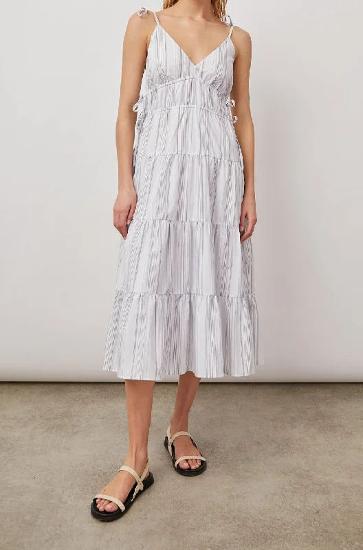 JULIA DRESS - WEST SEAPORT STRIPE