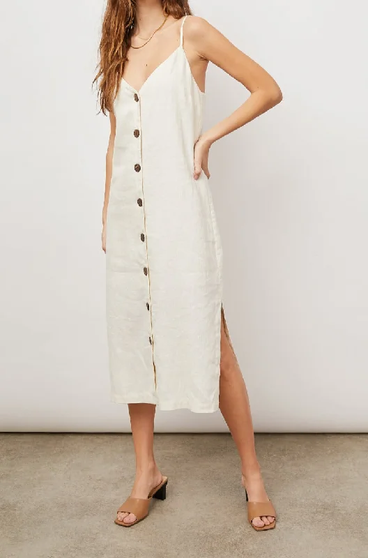 LIZZIE DRESS - BISQUE