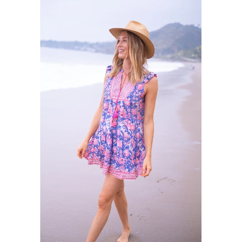 Lola Flounce Dress Cotton