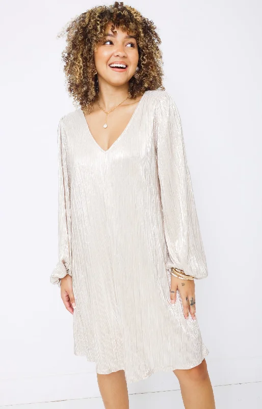 Ready To Shine Dress, GOLD