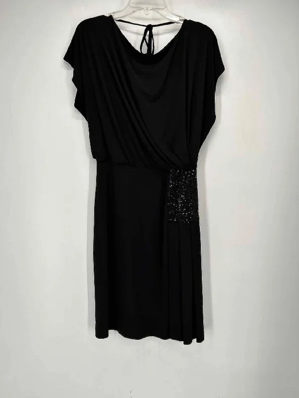 Maggy London Size 8 Black Dress