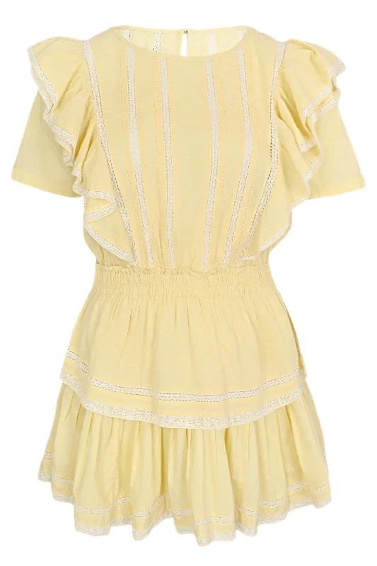 Natasha Dress Gilded Yellow