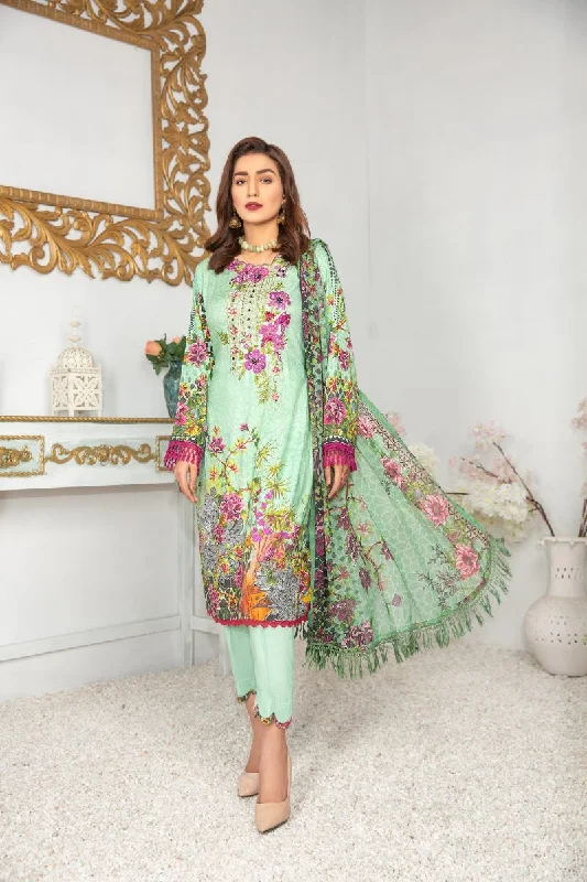 Ready to Wear Handwork Detailed 3 Pcs Dress by Zimal 06