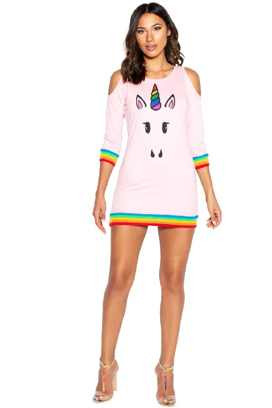 Roma 1Pc Unicorn Lover Dress 4972