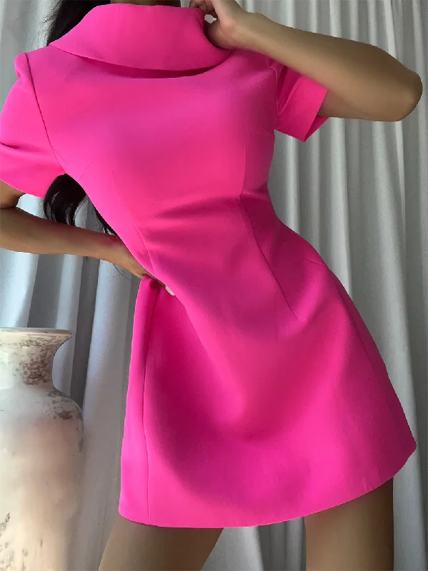 SERAH Mini Dress Cozy A-Line Mini Dress