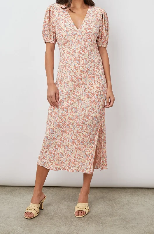 SHELLEY DRESS - MULTI WILDFLOWER