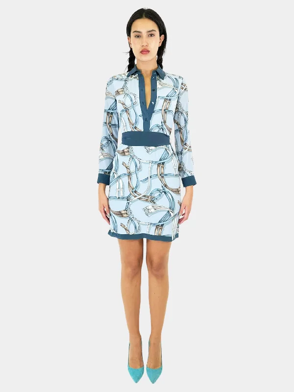 Silk Equestrian Dress - Size 36