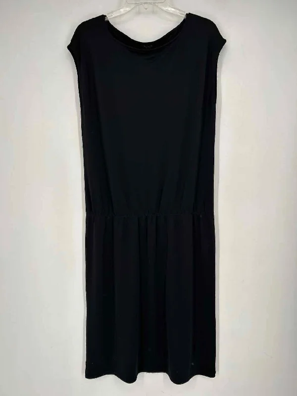Talbots Size L Black Dress