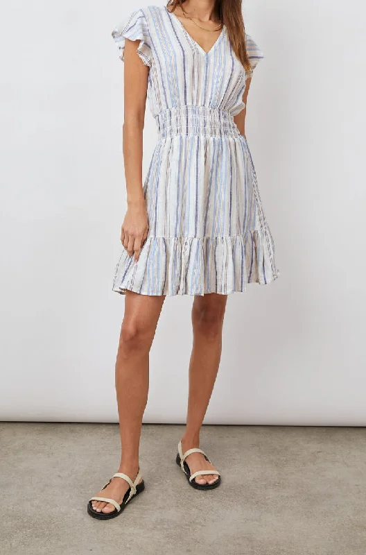 TARA DRESS - MONTAUK STRIPE