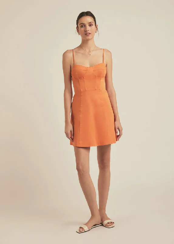 The What's Your Sign Dress - Creamsicle