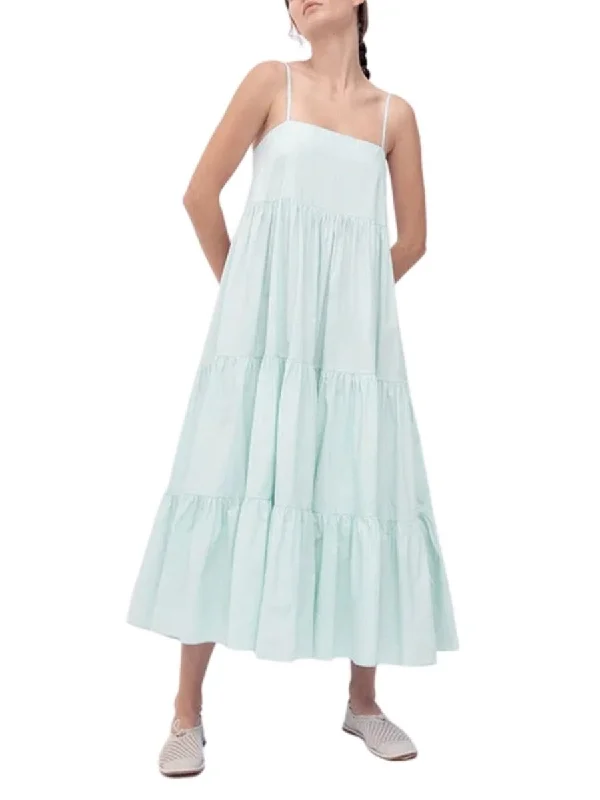 Violet Tiered Dress Mint