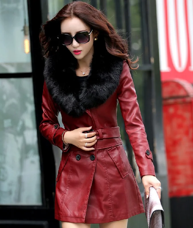 claret and black fur