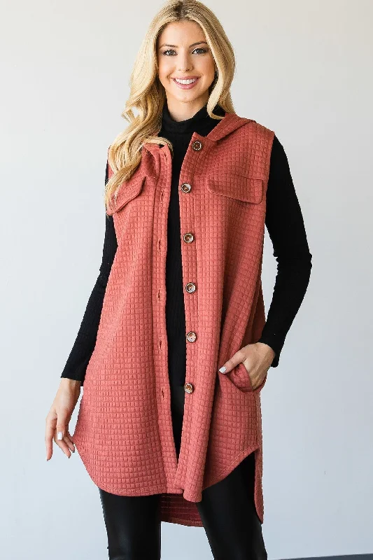 Vest-inspired Jacket With A Collared Neckline Wool Fabric Cashmere Fabric Tweed Fabric