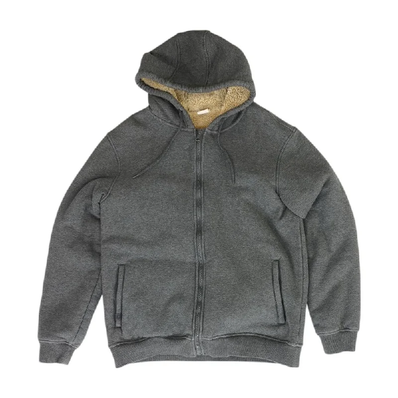 Gray Solid Lightweight Jacket Rayon Fabric Velvet Fabric Corduroy Fabric