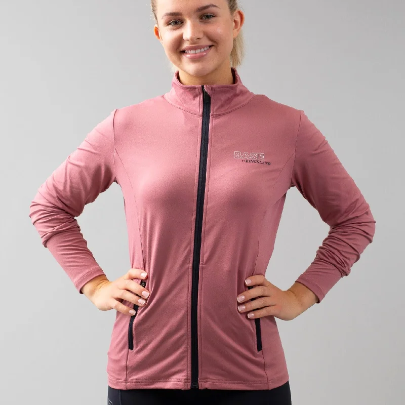 Women's Training Jacket KLOnalee Rayon Fabric Velvet Fabric Corduroy Fabric