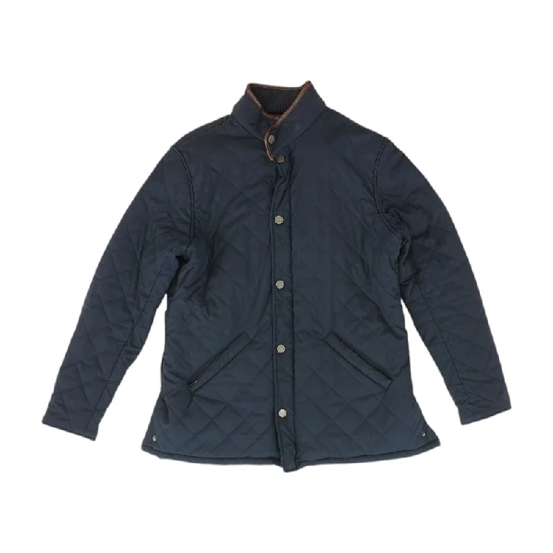Navy Solid Puffer Jacket Herringbone Jacket Checkered Jacket Solid Jacket