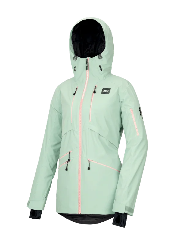 Picture Womens Ski Jacket - Expedition Haakon Stand-Up Collar Roll-Neck Collar Turtle Neck