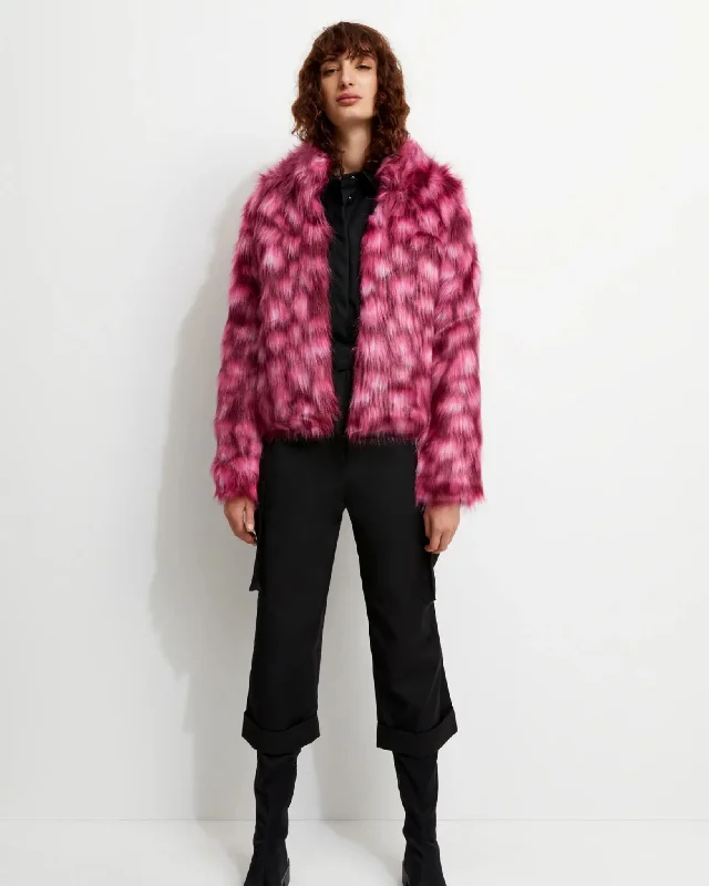 Glow Jacket | Pink Leopard Herringbone Jacket Checkered Jacket Solid Jacket
