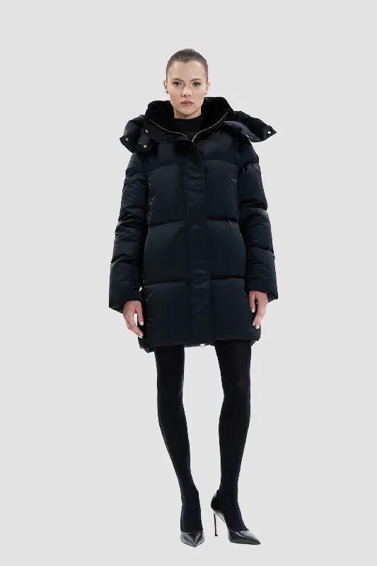 Nicole Benisti Women's Noelle Parka Jacket Elasticated Jacket Padded Jacket Insulated Jacket