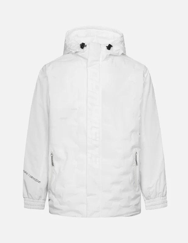 Regular Fit Inflatable Performance Jacket Notch Collar Peter Pan Collar Cowl Neck