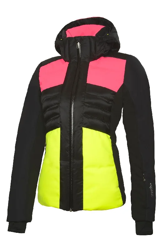 rh+ Womens Ski Jacket - Ice Hoodie Zip-Up Jacket Button-Up Jacket