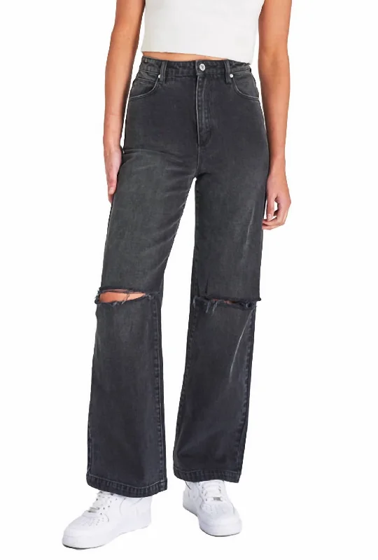 94 High Wide Jeans In Cindy Fashionable Relaxed Fit Denim