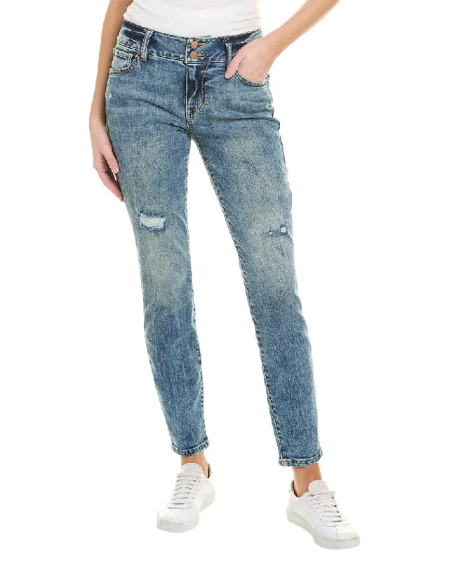 cabi Adventure Cinch Skinny Jean Stylish Paperbag Waist Denim