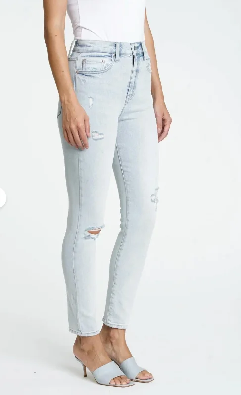 Cara High Rise Vintage Skinny Jean In Broadway Trendy Wide-Legged High-Waist Jeans