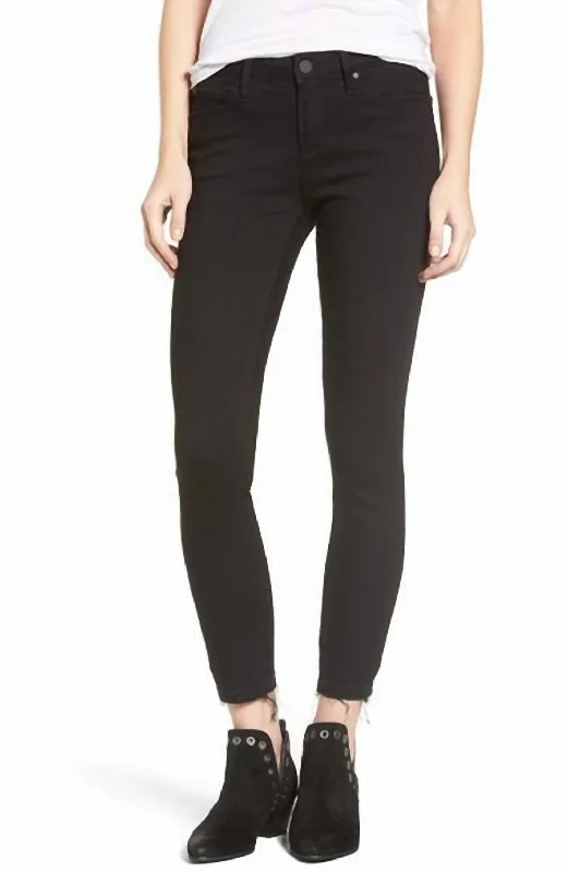 Carly Skinny Crop Jean In Dunlop Wash Comfortable Low-Rise Jeans