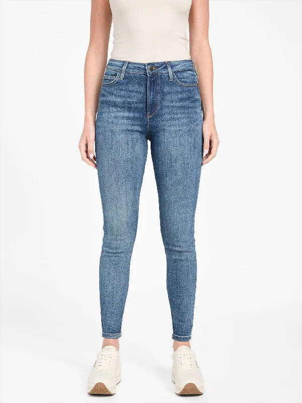 Eco Soraya High-Rise Skinny Jeans Casual Straight-Leg Jeans