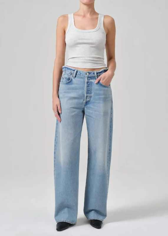 Gwendoline Scrunch Jean In Dakota Fashionable Distressed Jeans
