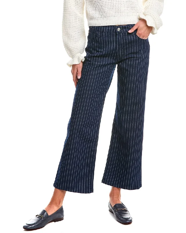 HUDSON Jeans Rosalie Winona High-Rise Wide Leg Jean Casual Distressed Skinny Jeans