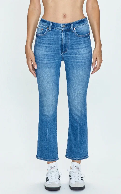 Lennon High Rise Bootcut Jeans In Caravan Comfortable Faded High-Rise Jeans