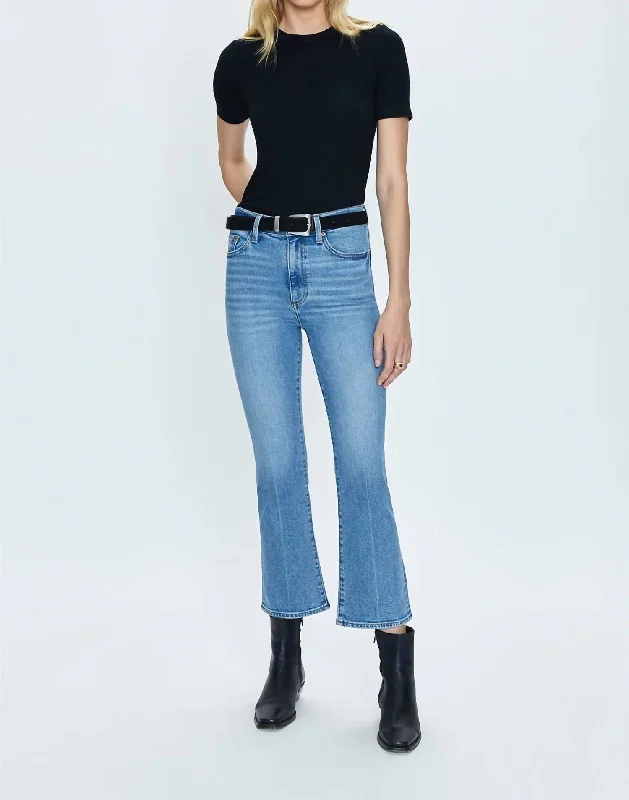 Lennon High Rise Bootcut Jeans In Derby Cozy Stretch High-Waist Jeans