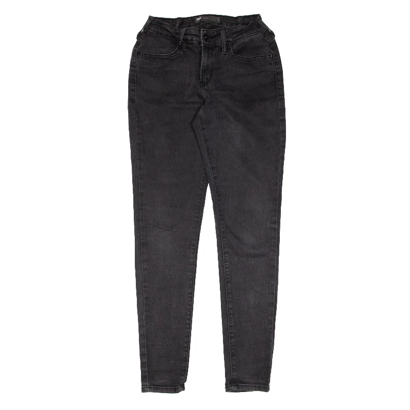 LEVI'S Legging Jeans Black Denim Slim Skinny Womens W22 L29 Casual Skinny Fit Jeans