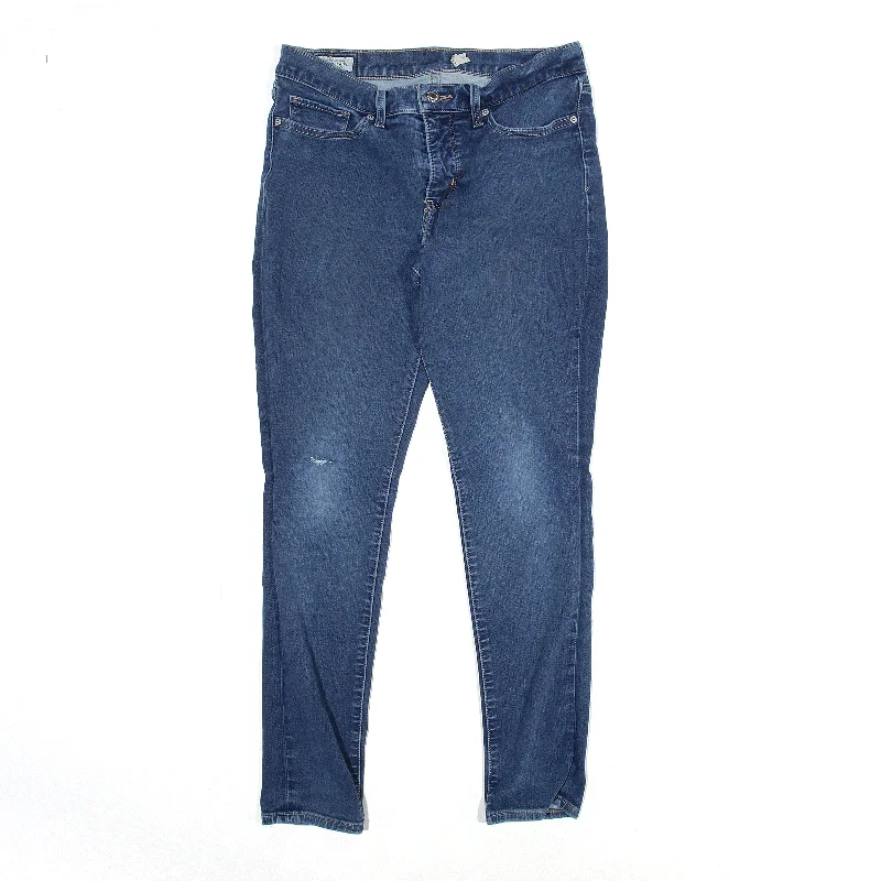 LEVI'S Premium Big E 311 Jeans Blue Denim Slim Skinny Womens W28 L26 Cozy Stretch High-Waist Jeans